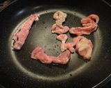 豚肉と小松菜★ピーマンの炒めもの♪作り方3写真