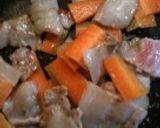 簡単！豚肉と豆腐のチャンプルー風☆作り方3写真