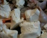 簡単！豚肉と豆腐のチャンプルー風☆作り方4写真
