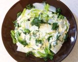 小松菜と大根の＊ミルクチーズ焼き作り方3写真