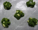 抹茶とホワイトチョコのクッキー作り方4写真