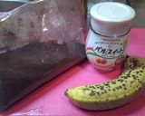 ダイエット仕様の簡単チョコバナナ♡作り方1写真