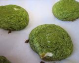 抹茶とホワイトチョコのクッキー作り方5写真