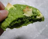 抹茶とホワイトチョコのクッキー作り方6写真