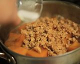 かぼちゃのそぼろあんかけ作り方4写真