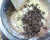 ホットケーキミックスでチョコバナナケーキ作り方4写真