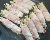 焼肉のタレで簡単えのきの肉巻き作り方5写真