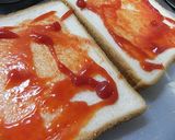 ❤食パンでピザ*朝食・おやつに！簡単❤作り方1写真