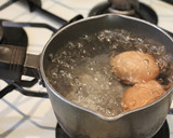 角煮の煮汁で♪半熟煮卵と中華風おこわ作り方1写真