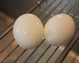 角煮の煮汁で♪半熟煮卵と中華風おこわ作り方3写真