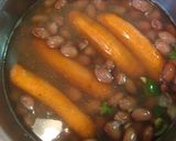 スペインの味☆金時豆とソーセージの煮込み作り方5写真