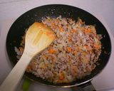 炊飯器におまかせ☆手抜きピラフ作り方2写真