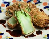 新顔野菜「児菜（あ～さい）」のフライ作り方6写真