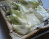 塩コンブとマヨチーズのトースト作り方9写真