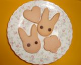 子供大喜び♪いちごの★うさぎクッキー★作り方6写真