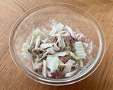 【レンジで!】白菜ときのこのクリーム煮作り方2写真