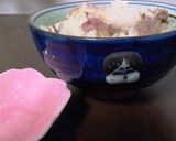 春が来た！サクラサク　合格祝に桜おこわを作り方4写真
