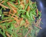 緑黄色野菜たっぷり食べられる人参ピーマン作り方4写真