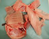 鯛のアラの唐揚げ作り方1写真