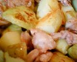 新じゃが☆春一番☆と豚肉のバター醤油炒め作り方4写真
