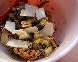 焼さけのアボじゃがヒジキ包み作り方3写真