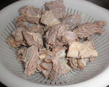 飲茶風～牛筋やばら肉と大根の中華風煮込み作り方1写真