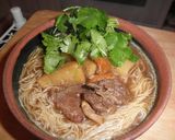 飲茶風～牛筋やばら肉と大根の中華風煮込み作り方4写真