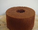 しっとり濃厚✿チョコレートシフォンケーキ作り方12写真