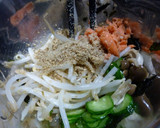 鮭あらほぐしともやしの胡麻酢和え作り方5写真