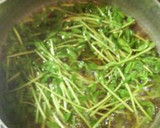 豆苗の卵とじ作り方3写真
