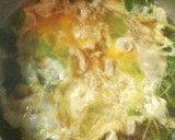豆苗の卵とじ作り方4写真