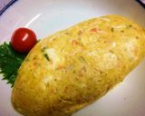あらほぐし鮭の和風半熟オムライス作り方7写真