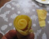 簡単ローズ！お弁当にたまごのバラ♪作り方4写真