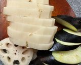 野菜の天ぷらとちくわの磯辺揚げ作り方2写真