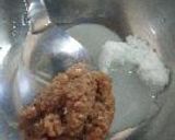 茗荷酢味噌作り方3写真