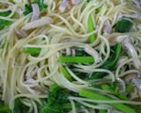 博多な花とちりめんじゃこのパスタ作り方5写真