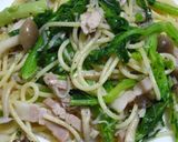 博多な花とちりめんじゃこのパスタ作り方6写真