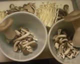 キノコ尽くし①、キノコのパスタ。作り方2写真