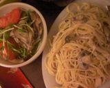 キノコ尽くし①、キノコのパスタ。作り方9写真