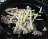 ゜○冷凍ポテトと豚肉で焼肉風○゜簡単作り方2写真