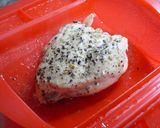 *レンジde塩鶏のペッパー鶏ハム*作り方4写真