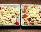 簡単♪細切りポテトとトマトのグラタン作り方2写真