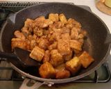 うまい！【鶏と厚揚げの唐揚げ甘醤油絡め】作り方3写真