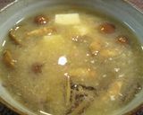 つるつる♪なめことじゅんさいの味噌汁作り方6写真