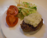 簡単＊基本＊玉ねぎゴロゴロ和風ハンバーグ作り方8写真