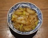 蕪と葱のあんかけ作り方8写真