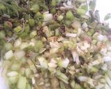 【山うどレシピ・葉＆細い茎】山うど味噌作り方10写真