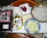 短冊とろろ汁作り方2写真