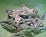 しめじといんげんの柚子胡椒マヨ和え作り方4写真