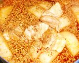 ジュワ～っと　韓国豚バラ肉大根作り方6写真